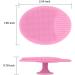Silicone Face Scrubbers Exfoliator Brush-Facial Cleansing Brush Blackhead Scrubber Exfoliating Brush-Facial Cleansing Pads Precision Pore Cleansing Pad Acne Blackheads Removing Face Brush Pack of 4  - Buy Online on GoSupps.com