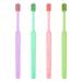 Y-kelin orthodontic toothbrush U-shaped soft brush head 4 pack each contains a toothbrush protection head