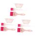 Beaupretty 3 sentences hair coloring agent Accessories hair dyel applicator suits for men facial tools stirring bowls for hair color dye for coloring bart-kit hairdresser comb mix man 19x5.8x2cmx3pcs rosax3stk