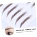 Hemoton 4pcs Eyebrow Stickers Brow Stickers Eyes Transfer Stickers Water Transfer Paper with Soy Ink Modify - Buy Online on GoSupps.com