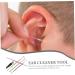 Ear Cleaning Kit - Set of 5 Stainless Steel and Plastic Tools | 14.5x3CM - Buy Online on GoSupps.com
