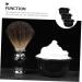 Minkissy 3pcs PP Shave Bowl Set for Men | Reusable Shaving Mug & Accessory | Optimal Shaving Equipment | International Shipping Available - Buy Online on GoSupps.com