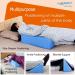 30 Degree Incline Gel Wedge Pillow for Sleeping & Body Positioning - Back Pain Relief & Elevated Legs Support - Medical Grade Foam Bed Wedge - Buy Online on GoSupps.com