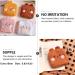 Curry Bear Brown Bear Menstrual Cup & Sanitary Napkin Storage Bag - Portable, Travel-Friendly, Large Capacity - Buy Online on GoSupps.com