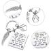 Memorial Keychain with Paw Charm | Stainless Steel Pet Keychain for Cats & Dogs | Pet Memorial Keepsake - Buy Online on GoSupps.com