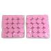 Beauticom 10G/10ML Round Clear Jars (100 Pieces) - Pink Lids for Pills Medication & Beauty | BPA Free - International Shipping Available - Buy Online on GoSupps.com
