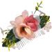 FRCOLOR 1PC Brides Hair Comb Hair Comb for Bride Hair Comb Clip Floral Hair Comb Bridal Headdress Hair Pin Wedding Hair Decoration Tiara Hair Fork Leaves Comb the flowers hair accessories - Buy Online on GoSupps.com