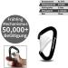 Freskaro 4-Pack Wiregate Carabiner Hooks Durable EDC Clip for Hiking Camping & Fishing Lightweight Black Accessories for Outdoors - Buy Online on GoSupps.com