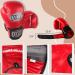 Premium Adult Boxing Gloves 2 Pair Set for Home Gym Training and Competition - Red & Black 6 oz - Ideal for MMA, Kickboxing, UFC Professionals - Buy Online on GoSupps.com