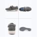 Shop Men's Breathable Diabetic Orthopedic Slippers - Wide Fit Edema Sneakers for Swollen Feet - Size 9 Beige - Buy Online on GoSupps.com