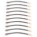 LONEEDY Pack of 10 Curved Jumbo Bobby Pins Hair Clips(Black)