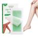 Natural Wax Strips for Legs - 20 Durable & Washable Hair Removal Strips for Body Arms & Forearms | Unisex Waxing Solution - Buy Online on GoSupps.com