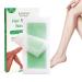 Hair removal wax strips 20 pieces of hair remover facial wax musselin natural wax paper sheets hair remover for body legs armpits face arms tylyworth