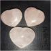 Natural Crystal Rough Crystal Pack of 3 45-50 mm Natural Pink Quartz Crystals and Stone Carved Rose Hearts Suitable for Home Decoration - Buy Online on GoSupps.com