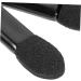 Healeved 300 Pcs Mini Eyeshadow Swab Eyelash Spoolie Mascara Wand Eyeshadow Plastic Black - Buy Online on GoSupps.com