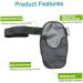 Ostomy Bag Covers - Waterproof Colostomy Ileostomy Urostomy Pouch with Adjustable Elastic Belt - 31x18.5cm | International Shipping - Buy Online on GoSupps.com