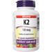 Webber Naturals Vitamin K2 120 mcg 75 Capsules MK-7 Formula Helps Support Bones Vegan - Buy Online on GoSupps.com