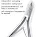 AEZON Cuticle Cutter for Nails - Ergonomic Handle Cuticle Clippers Ergonomic Handle Cuticle Clippers Stainless Steel Clippers Cutter Portable Toe Pliers for Nails - Buy Online on GoSupps.com