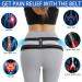 INDEEMAX Sacroiliac Joint Hip Belt - Pain Relief Brace for Sciatica & Lower Back Support (XL-XXL) - Universal Fit for Men & Women - Black - Buy Online on GoSupps.com