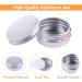 30 Pack Aluminum Jars with Lids - 15ml Metal Taps for Lip Balm Cosmetics & Nail Art - Empty Cream Cans for Samples - Buy Online on GoSupps.com