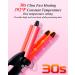 Youuish Mini Hair Crimper 1/2 Inch Small 3 Barrel Curling Iron Hair Waver Dual Voltage for Home and Travel Triple Ceramic Tiny Barrels Create Natural Tight Beachy Waves Pink - Buy Online on GoSupps.com