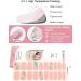 Kalolary Gel Nail Polish Strips Nail Gel Art Sticker Waterproof Full Nail Wraps Decal Sets with Nail File and Stick for Women Girls Nail Art Decor (UV/LED Lamp Required) (Light Pink) - Buy Online on GoSupps.com