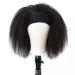 ISEE Hair 18 Inch Afro Kinky Curly Headband Wig for Black Women - 180% Density, 10A Human Hair, Natural Curls - Glueless Afro Wig - Buy Online on GoSupps.com