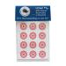 Toilet Stickers 12 Pack Red Bullseye Target 80% Cleaner Bathrooms in Minutes!