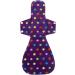 MUMBABY 5 Pieces 16inch Overnight Charcoal Bamboo Mama Cloth/Menstrual Pads/Reusable Sanitary Pads - Buy Online on GoSupps.com