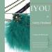 IYOU 1920s Feather Gatsby Headpiece Green Crystal Flapper Headband Tassel Vintage Party Festival Hair Accessories for Women - Buy Online on GoSupps.com