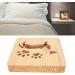 BAOFUYA Dog Shape 3D Wooden Lamp Wood Carving Lamp Dog Night Light 360 Degrees Irradiation Angle 3D Dog Wooden Lamp for Bedroom Living Room Study - Buy Online on GoSupps.com