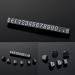 10-Piece Adjustable Letters & Numbers Sign Cube Set | Mini Ride Removable Tag Stand for Shopping Counters - Buy Online on GoSupps.com