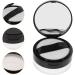 Powder Puff Containers with Lids Empty Powder Case Makeup Powder Cosmetic Case Travel Black - Buy Online on GoSupps.com