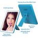 ForPro Premium Dual-Powered LED Makeup Counter Mirror - 36 LED Light Strips, Touch Sensor Dimmer Switch, Ocean Blue Matte Finish - Buy Online on GoSupps.com