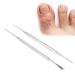Ingrown Toenail Tool Kit Professional Toenail File Stainless Steel Ingrown Toenail File Lifter Set Pedicure Tool Nail Cleaner Tools