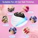 UV LED Nail Lamp 268W Fast Dryer Nail Curing Light with 66 LEDs Auto Sensor Portable Handle Nail Dryer 5 Timer Setting Larger Space - Buy Online on GoSupps.com