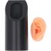Silicone Ear Model - Soft Simulation Hearing Tool for Sound Aid Display (Left Ear) - Fleshcolor with Black Stand - 1 Count - Buy Online on GoSupps.com