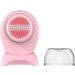 DULASP 3 Levels Adjustable Face Cleansing Brush Waterproof Facial Cleansing Rotating Brush Set Rechargeable Cleansing Brush with 4 Brush Heads for Massaging and Deep Cleansing
