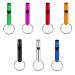 Signal pipe 7PCs aluminum pipe with key rings outdoor survival pipe made of aluminum alloy sport pipe extra loud aluminum pipe for training pets sports referees