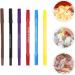 LABRIMP 6pcs Cake Boxes Decor Biscuits Edible Pens for Cookie Cake Cookie Coloring Pens Food Markers Plastic - Buy Online on GoSupps.com