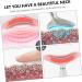 minkissy 3 Sets Neck Guard Anti-wrinkle Neck Care Tool Neck Care Device Double Chin Remover Neck Beauty Instrument Portable Neckline Device Plate Abs Cosmetic White - Buy Online on GoSupps.com