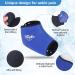 Hilph Large Ankle Ice Pack Wrap for Swelling & Injuries - Reusable Cold Compression with 2 Gel Packs for Sprained Ankle, Achilles Tendonitis - Foot Swelling Relief - Buy Online on GoSupps.com