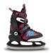 K2 Marlee Beam Girls Adjustable Ice Skates 8-12 Magenta Blue