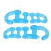 2PC Toe Separators Spacers for Night Use - Bunion Corrector & Toe Straightener - Blue - Buy Online on GoSupps.com
