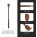 Buy Healvian 17-Inch Wooden Back Scratcher - Long Handle Back Massager for Itching Relief | International Shipping Available - Buy Online on GoSupps.com
