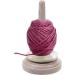 AnNafi Classic Wood Yarn Holder with Twirling Mechanism - Knitting & Embroidery Accessory Gift | Craft & Sewing Supplies - Yarn Organizing Tool - Buy Online on GoSupps.com