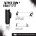 Guard Dog AccuFire Maximum Strength Self Defense Red Pepper Spray Black 2Pack - Laser Sight Enhanced Protection - Buy Online on GoSupps.com