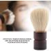 Anggrek Traditional Shaving Brush - Portable Men's Nylon/Bristle Brush for Home & Salon | Premium Wooden Rasier Brush with Shaving Foam & Soap - Buy Online on GoSupps.com