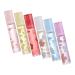 Veemoon 6 Pi ces Lot De Gloss Transparent Pour L vres Hydratant Soin Pour Femmes Et Filles