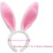 Easter Dog Cat Headband Bandana Set - Holiday Bib with Easter Eggs and Cute Bunny Costume for Pets (One Size) - Buy Online on GoSupps.com
